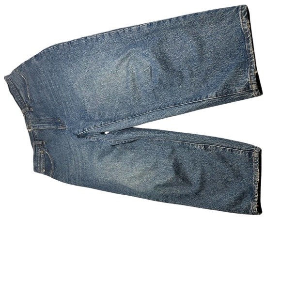 Madewell Balloon High Waisted Denim Jeans Cropped Sz 30 - Picture 3 of 15